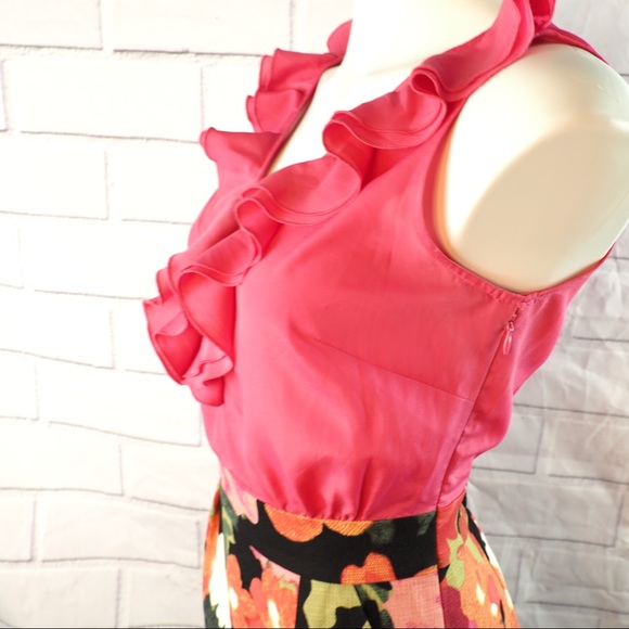 Anthropology Tabitha 2 Great Eacapes  pink dress - Picture 14 of 16